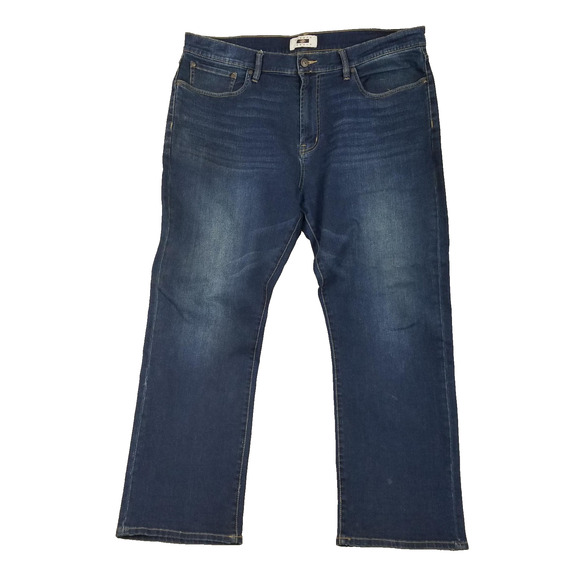 Joseph Abboud Jeans Mens 40x30 Blue Classic Fit Denim Stretch Straight Leg Pants - Picture 1 of 15